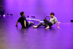 Performance-Workshop "Fluid Scores" von Victor Artiga Rodriguez, Foto: Jana Witte