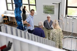 Saisonabschluss 2024/25, Offene Ateliers, Foto: Jana Witte