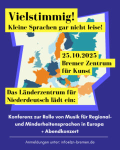 Konferenz: Vielstimmig – kleine Sprachen gar nicht leise!