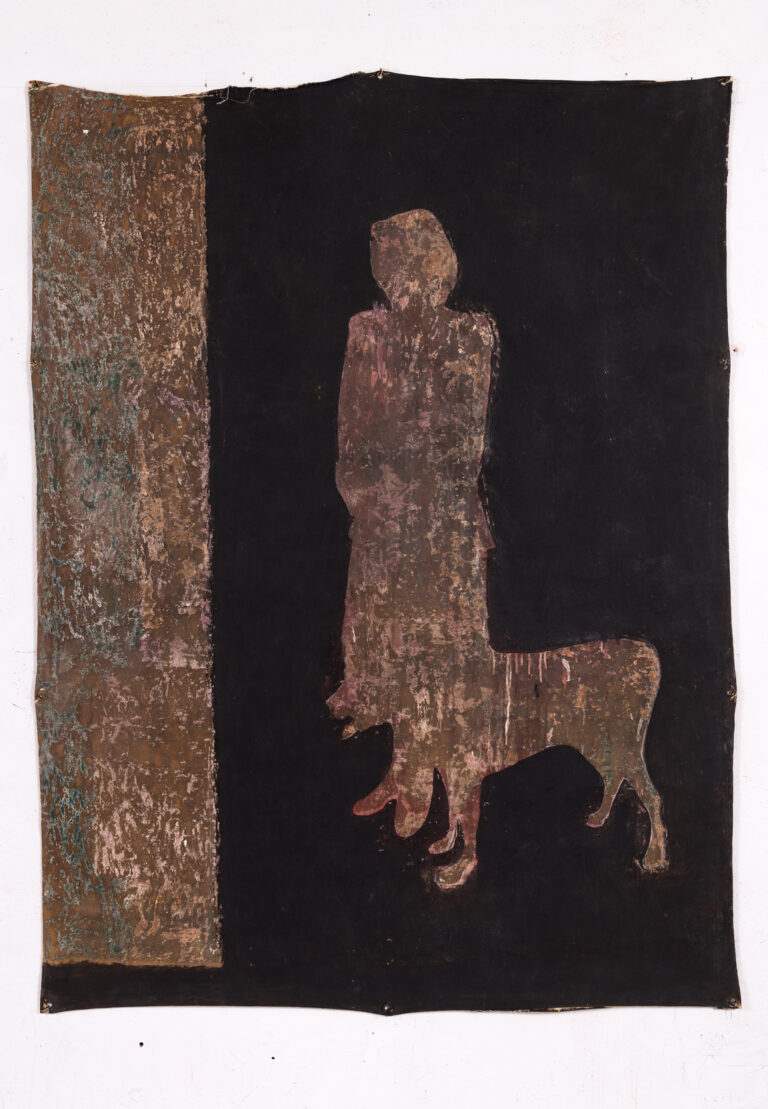 Werk: Tom Gefken Fluchtwege2, 1995, Acryl auf Leinwand,150 x 200 cm