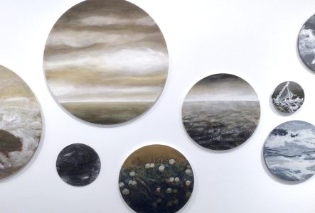 Ausschnitt aus Installation, Ausstellung Inselspitze Heilbronn, 2023 Ausschnitt aus Installation, Ausstellung Inselspitze Heilbronn, 2023