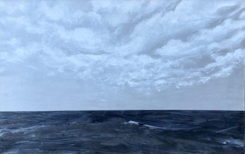 Antonio Velasco Muñoz, Oceano infinito, 2023, Acryl/LW, 190 x 120 cm Antonio Velasco Muñoz, Oceano infinito, 2023, Acryl/LW, 190 x 120 cm